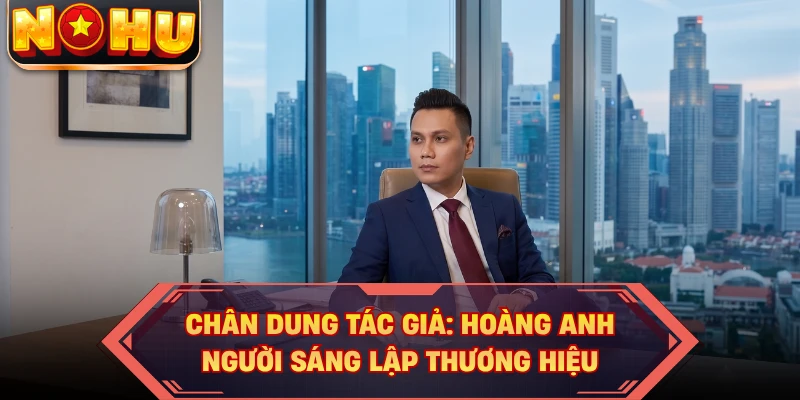 Chân dung tác giả: Hoàng Anh người sáng lập thương hiệu